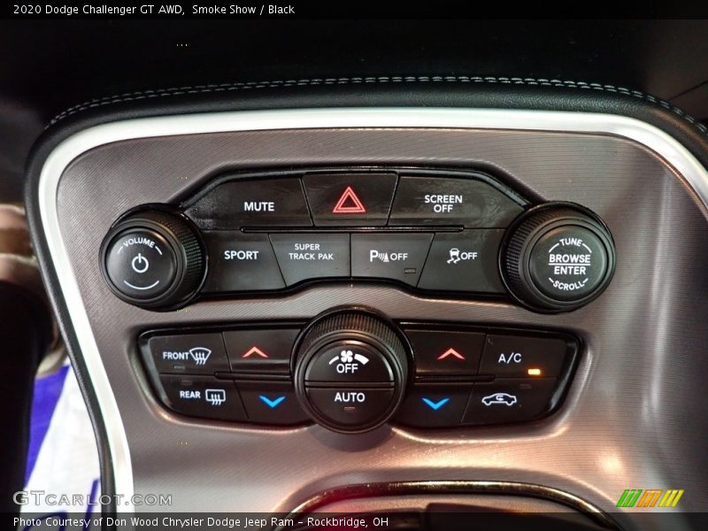 Smoke Show / Black 2020 Dodge Challenger GT AWD