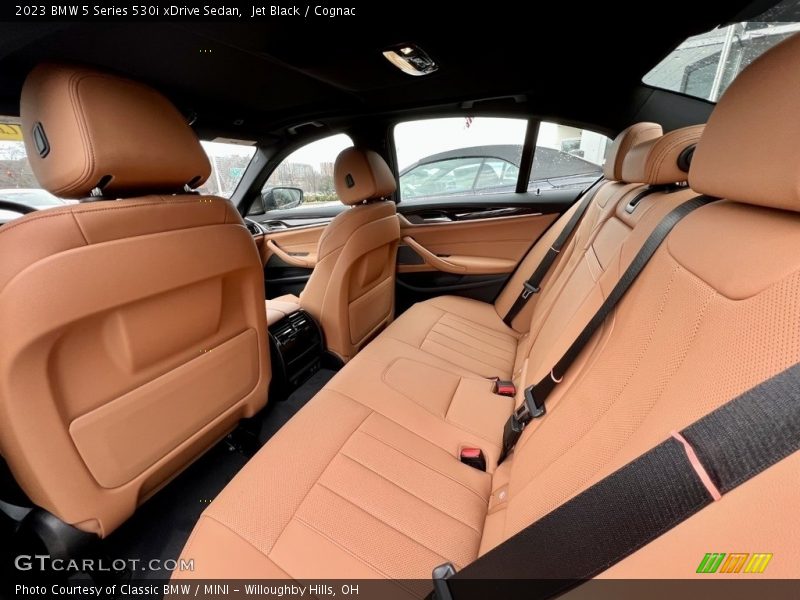 Jet Black / Cognac 2023 BMW 5 Series 530i xDrive Sedan
