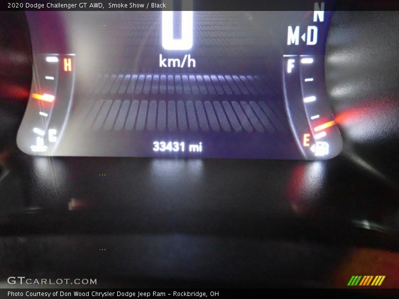 Smoke Show / Black 2020 Dodge Challenger GT AWD