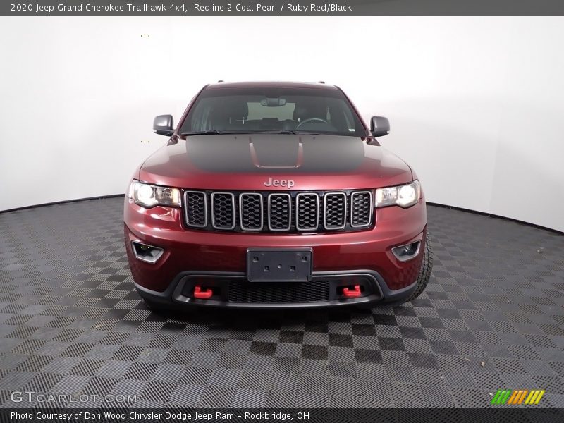 Redline 2 Coat Pearl / Ruby Red/Black 2020 Jeep Grand Cherokee Trailhawk 4x4