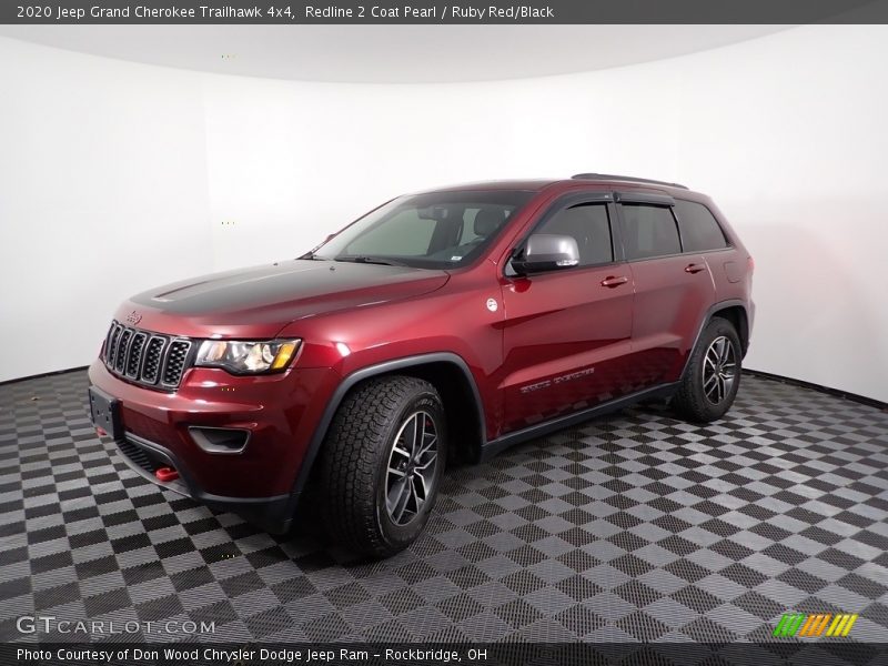 Redline 2 Coat Pearl / Ruby Red/Black 2020 Jeep Grand Cherokee Trailhawk 4x4