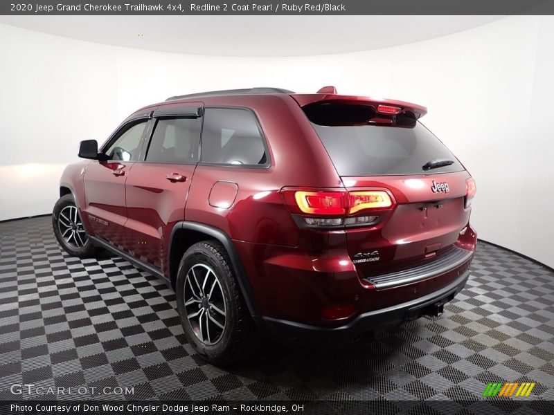 Redline 2 Coat Pearl / Ruby Red/Black 2020 Jeep Grand Cherokee Trailhawk 4x4