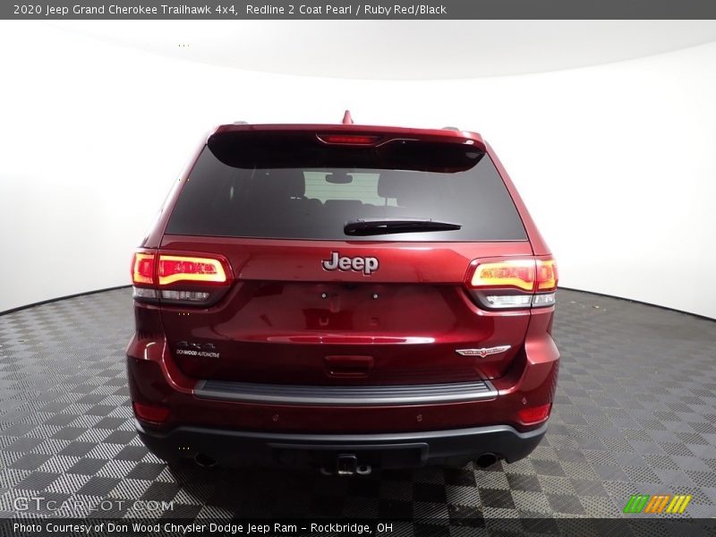 Redline 2 Coat Pearl / Ruby Red/Black 2020 Jeep Grand Cherokee Trailhawk 4x4