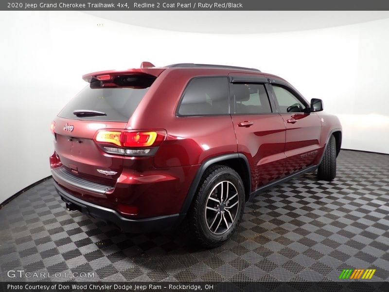 Redline 2 Coat Pearl / Ruby Red/Black 2020 Jeep Grand Cherokee Trailhawk 4x4