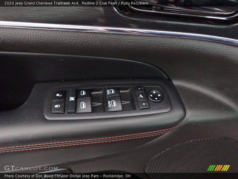 Redline 2 Coat Pearl / Ruby Red/Black 2020 Jeep Grand Cherokee Trailhawk 4x4