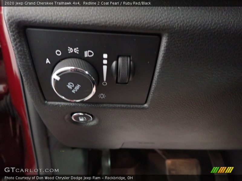 Redline 2 Coat Pearl / Ruby Red/Black 2020 Jeep Grand Cherokee Trailhawk 4x4