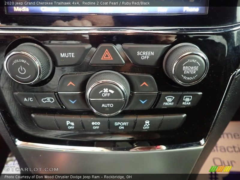 Redline 2 Coat Pearl / Ruby Red/Black 2020 Jeep Grand Cherokee Trailhawk 4x4