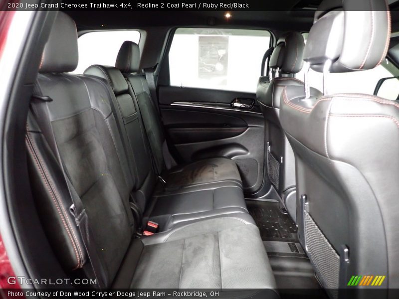Redline 2 Coat Pearl / Ruby Red/Black 2020 Jeep Grand Cherokee Trailhawk 4x4