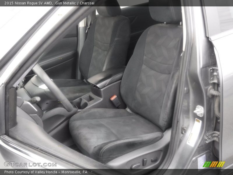 Front Seat of 2015 Rogue SV AWD