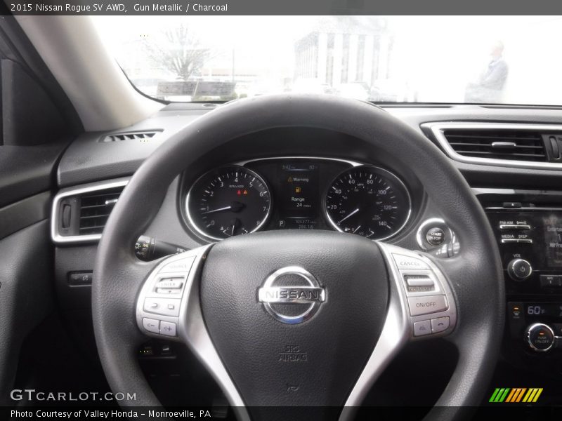  2015 Rogue SV AWD Steering Wheel