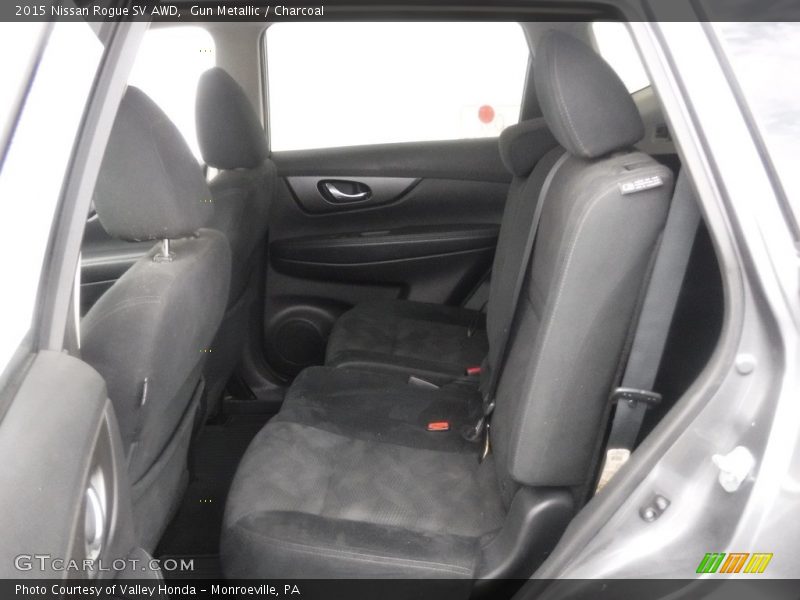 Rear Seat of 2015 Rogue SV AWD
