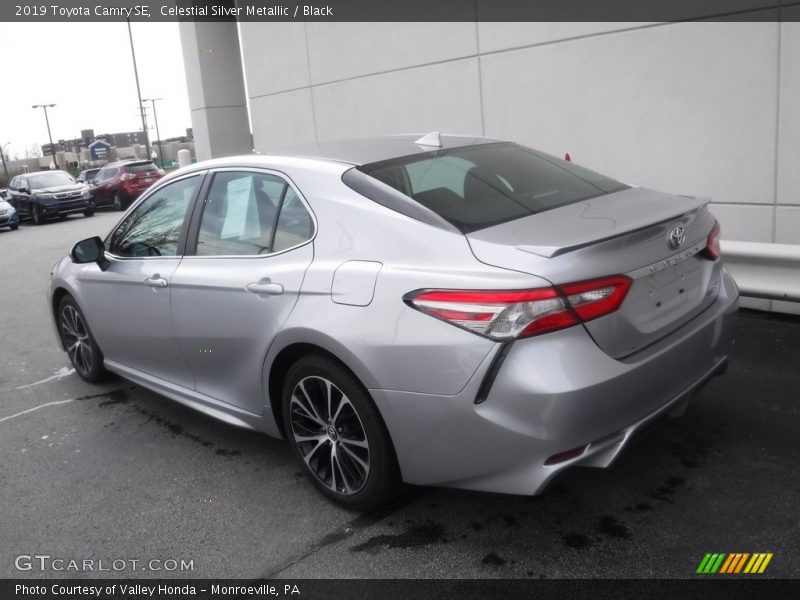Celestial Silver Metallic / Black 2019 Toyota Camry SE