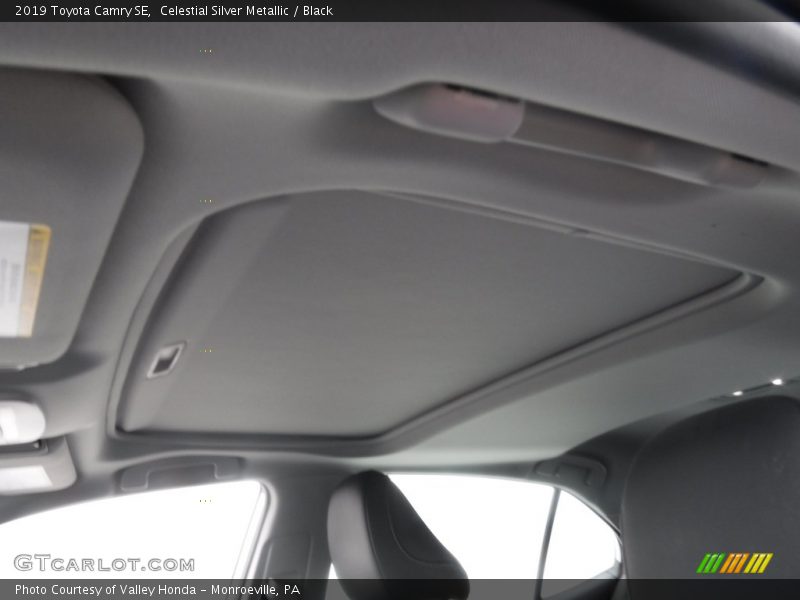 Celestial Silver Metallic / Black 2019 Toyota Camry SE