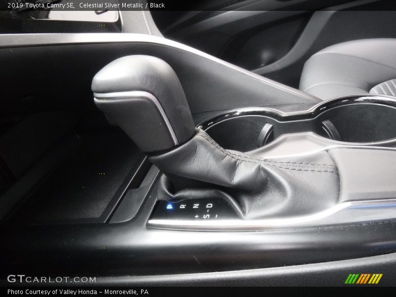 Celestial Silver Metallic / Black 2019 Toyota Camry SE