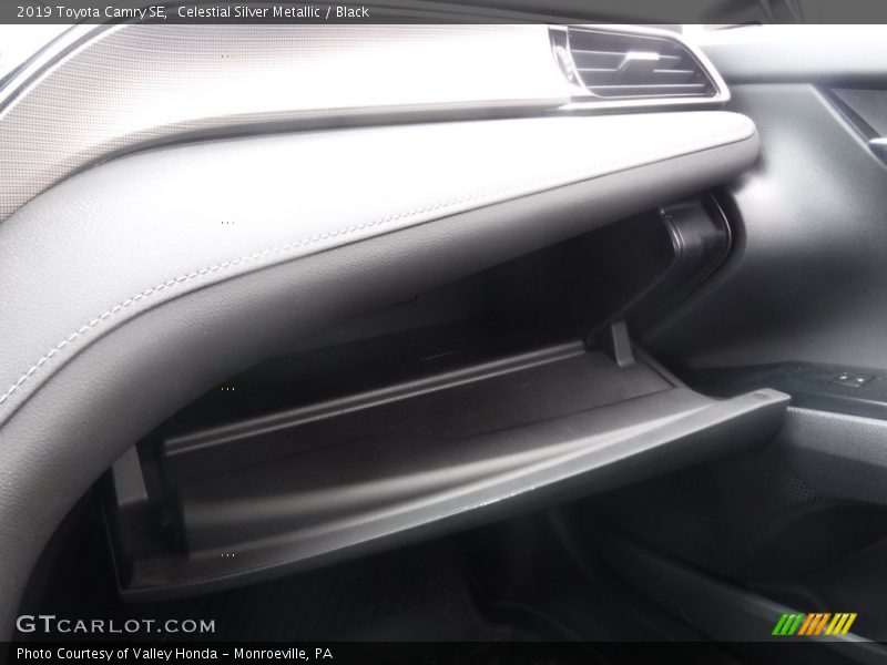 Celestial Silver Metallic / Black 2019 Toyota Camry SE