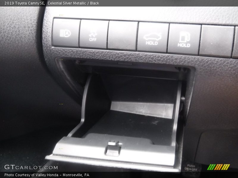 Celestial Silver Metallic / Black 2019 Toyota Camry SE