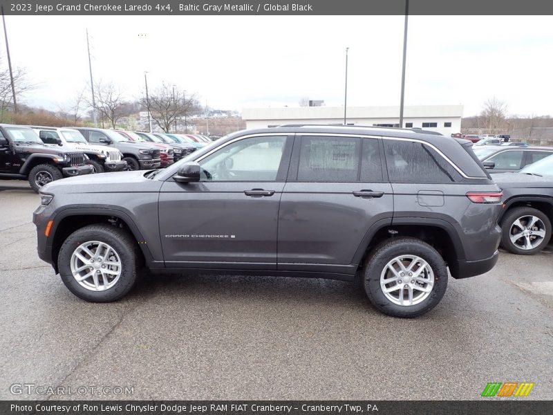 Baltic Gray Metallic / Global Black 2023 Jeep Grand Cherokee Laredo 4x4
