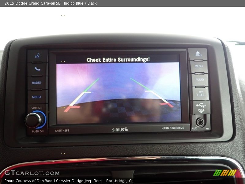Indigo Blue / Black 2019 Dodge Grand Caravan SE