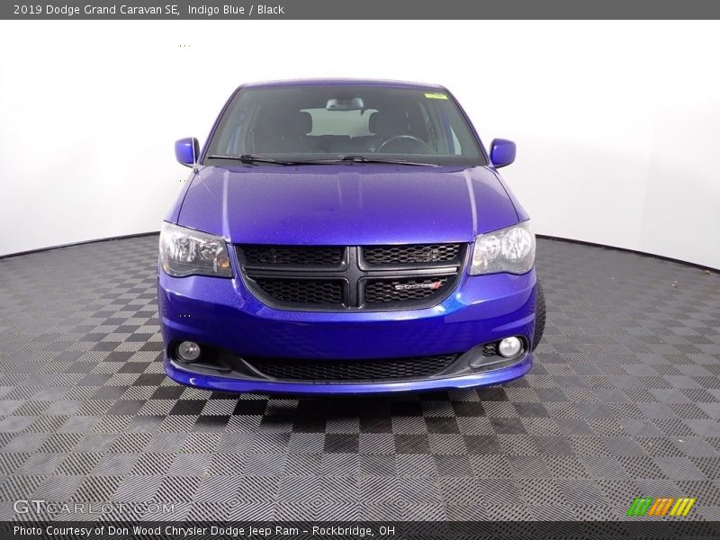 Indigo Blue / Black 2019 Dodge Grand Caravan SE