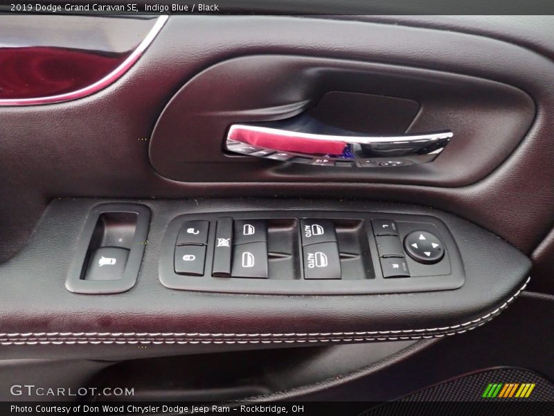Indigo Blue / Black 2019 Dodge Grand Caravan SE