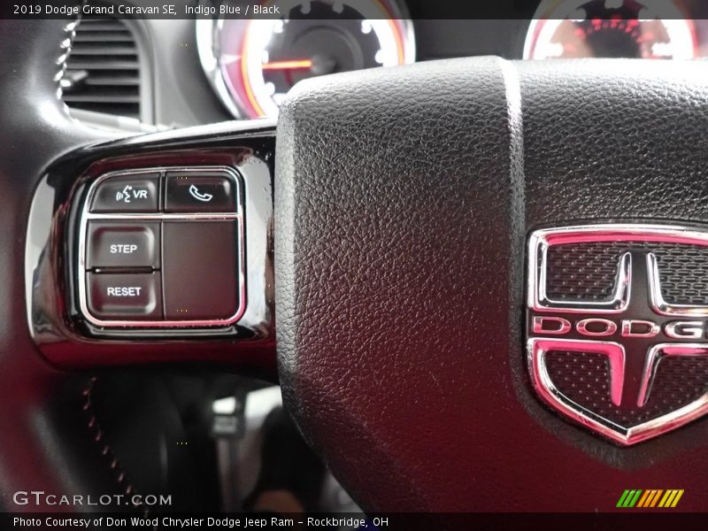 Indigo Blue / Black 2019 Dodge Grand Caravan SE