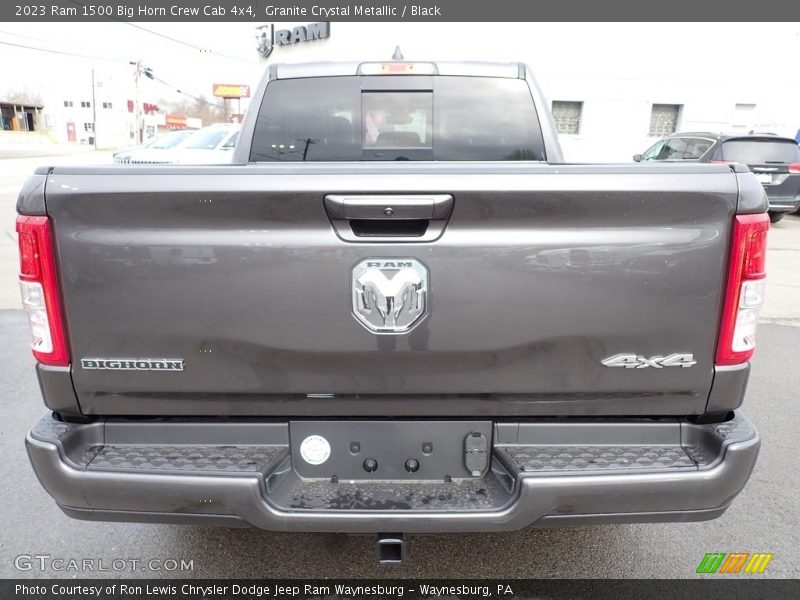 Granite Crystal Metallic / Black 2023 Ram 1500 Big Horn Crew Cab 4x4