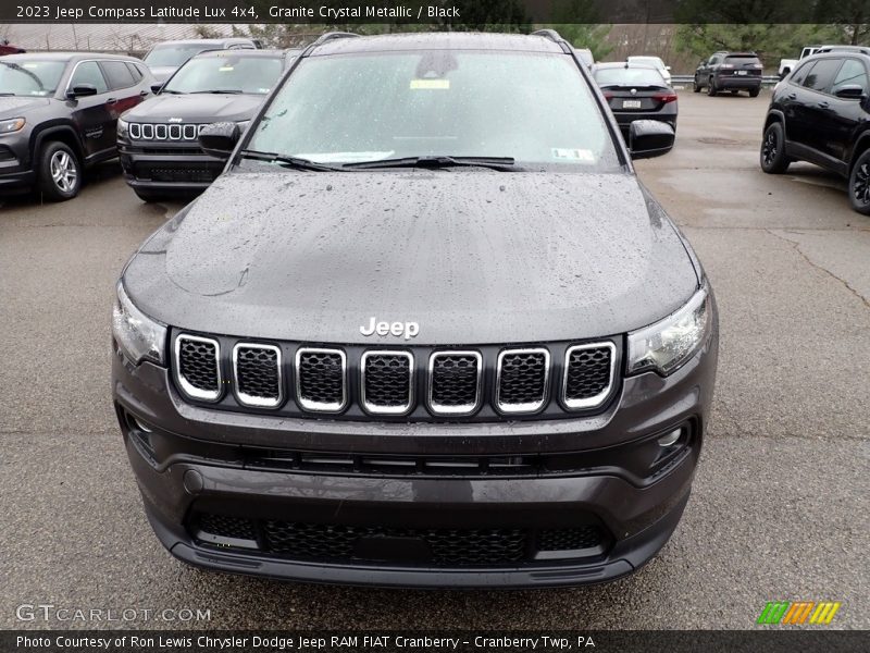 Granite Crystal Metallic / Black 2023 Jeep Compass Latitude Lux 4x4