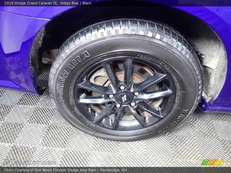 Indigo Blue / Black 2019 Dodge Grand Caravan SE