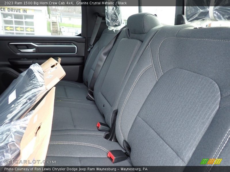 Granite Crystal Metallic / Black 2023 Ram 1500 Big Horn Crew Cab 4x4