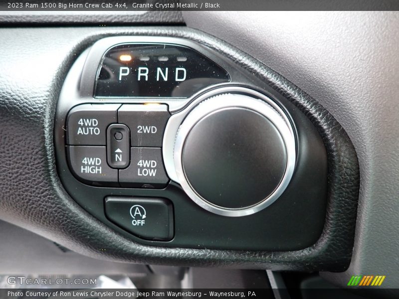Granite Crystal Metallic / Black 2023 Ram 1500 Big Horn Crew Cab 4x4