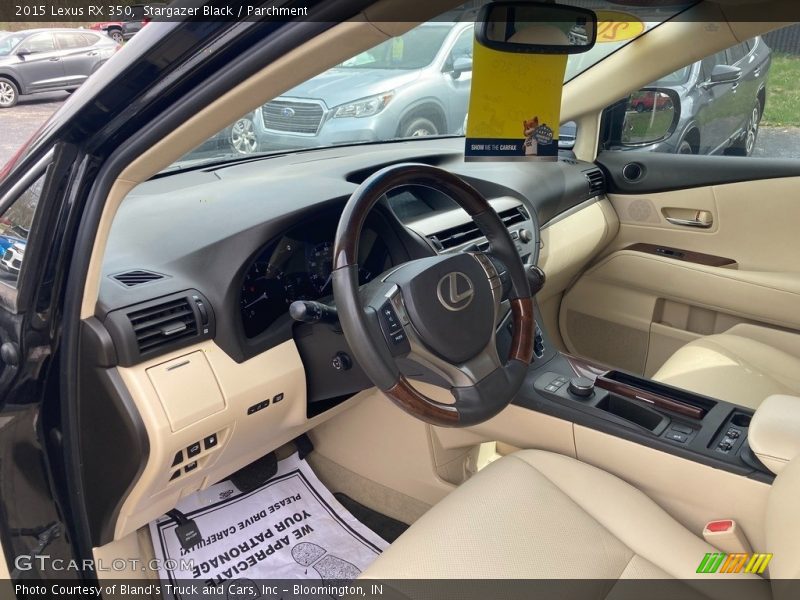 Front Seat of 2015 RX 350