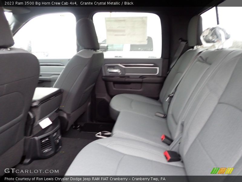 Granite Crystal Metallic / Black 2023 Ram 3500 Big Horn Crew Cab 4x4