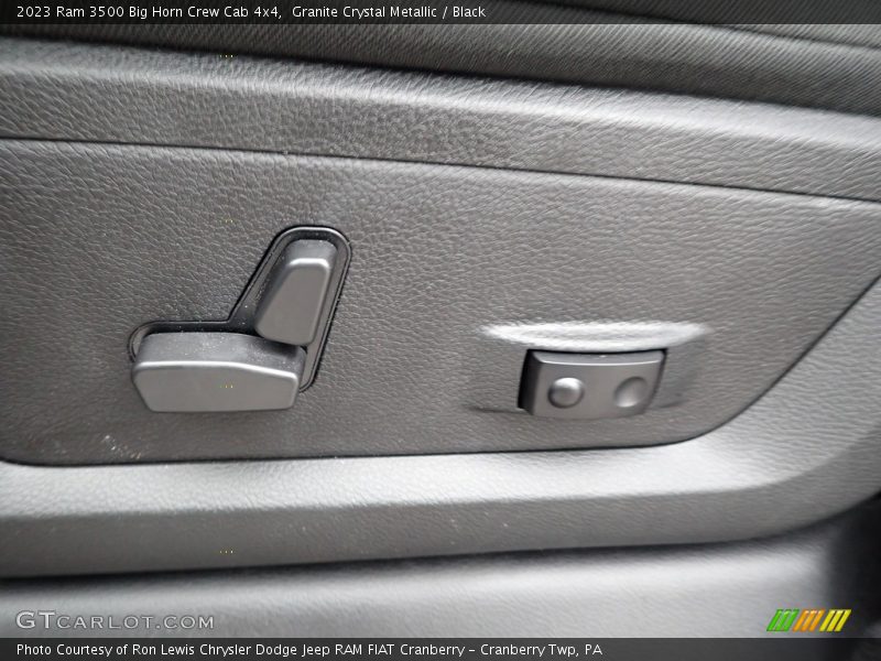 Granite Crystal Metallic / Black 2023 Ram 3500 Big Horn Crew Cab 4x4