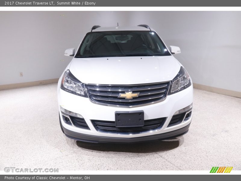 Summit White / Ebony 2017 Chevrolet Traverse LT