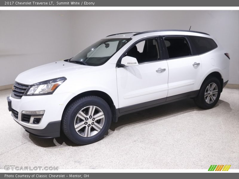 Summit White / Ebony 2017 Chevrolet Traverse LT