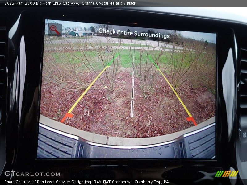 Granite Crystal Metallic / Black 2023 Ram 3500 Big Horn Crew Cab 4x4