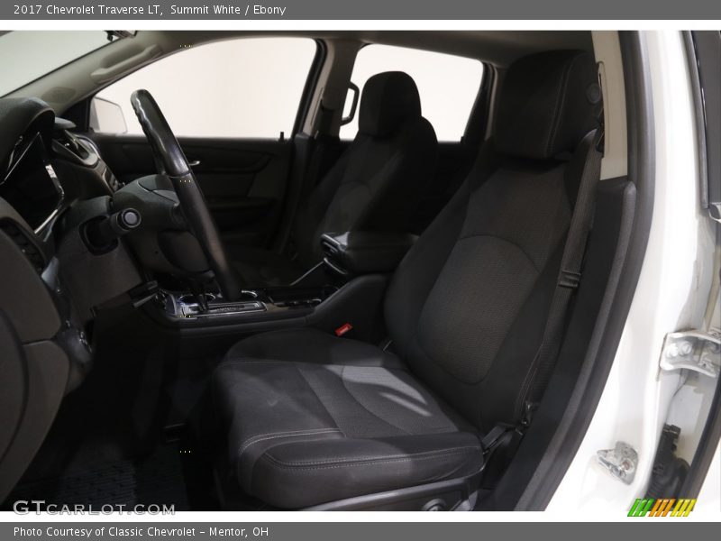 Summit White / Ebony 2017 Chevrolet Traverse LT