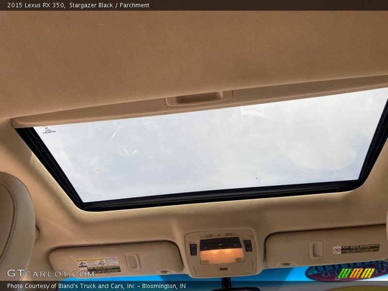 Stargazer Black / Parchment 2015 Lexus RX 350
