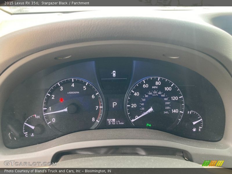  2015 RX 350 350 Gauges