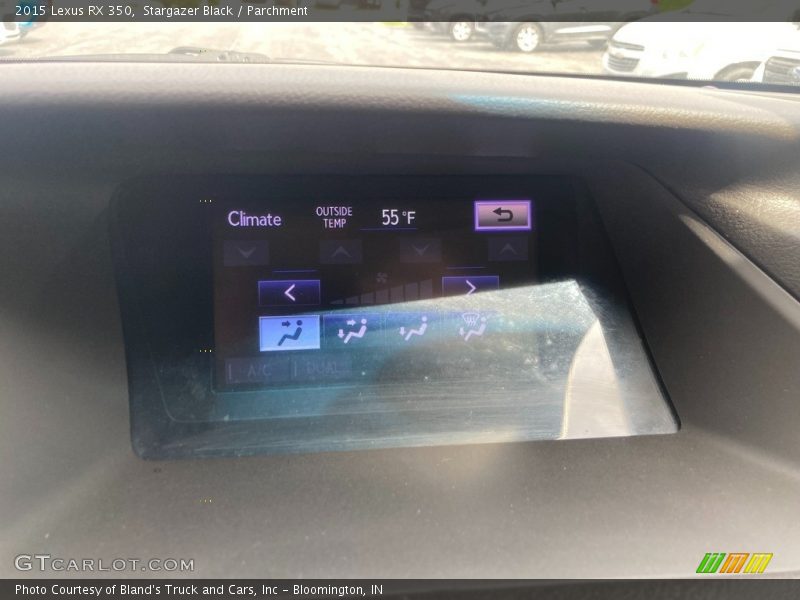 Stargazer Black / Parchment 2015 Lexus RX 350