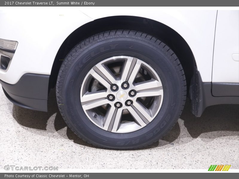Summit White / Ebony 2017 Chevrolet Traverse LT