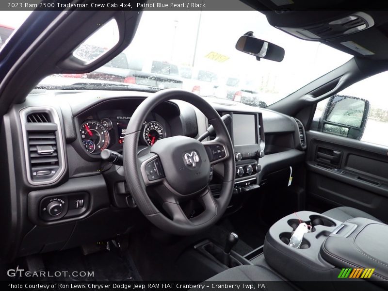 Patriot Blue Pearl / Black 2023 Ram 2500 Tradesman Crew Cab 4x4
