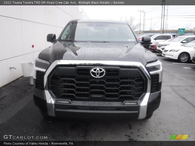 Midnight Black Metallic / Boulder 2022 Toyota Tundra TRD Off-Road Crew Cab 4x4