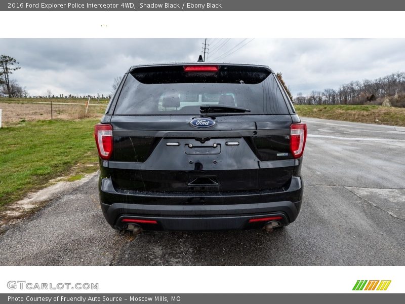 Shadow Black / Ebony Black 2016 Ford Explorer Police Interceptor 4WD