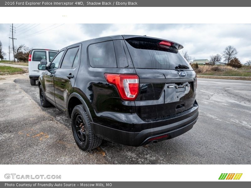 Shadow Black / Ebony Black 2016 Ford Explorer Police Interceptor 4WD