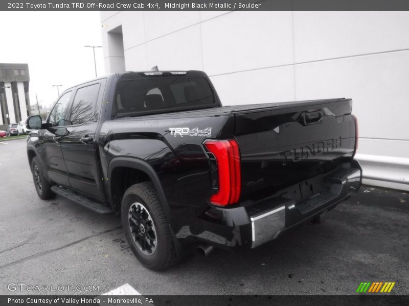 Midnight Black Metallic / Boulder 2022 Toyota Tundra TRD Off-Road Crew Cab 4x4