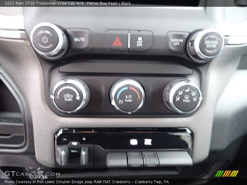 Controls of 2023 2500 Tradesman Crew Cab 4x4