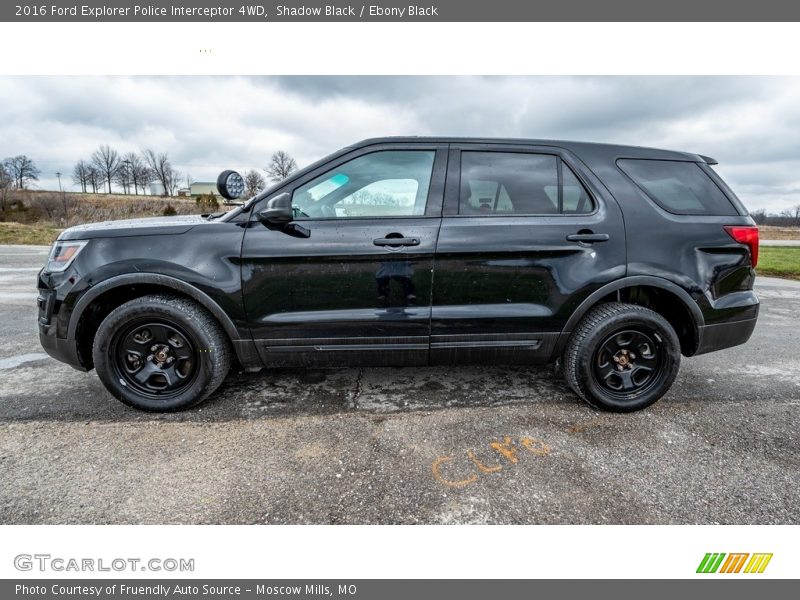 Shadow Black / Ebony Black 2016 Ford Explorer Police Interceptor 4WD