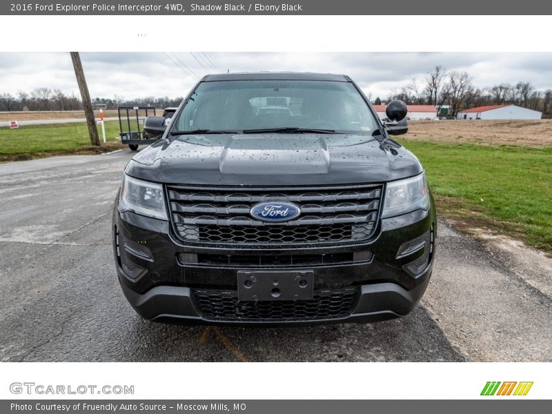 Shadow Black / Ebony Black 2016 Ford Explorer Police Interceptor 4WD