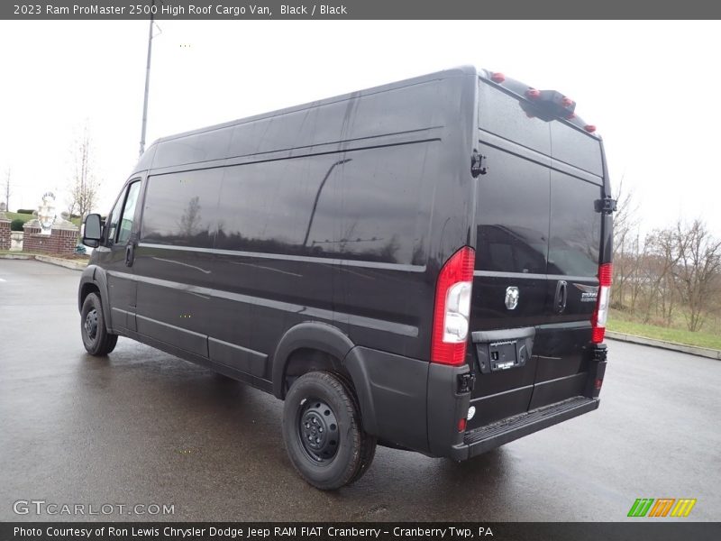 Black / Black 2023 Ram ProMaster 2500 High Roof Cargo Van